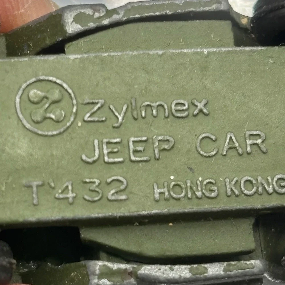 Vintage Diecast Toy Car Lot 12pc Tootsietoy 1967 Zylmex Jeep Mixed Models 1482